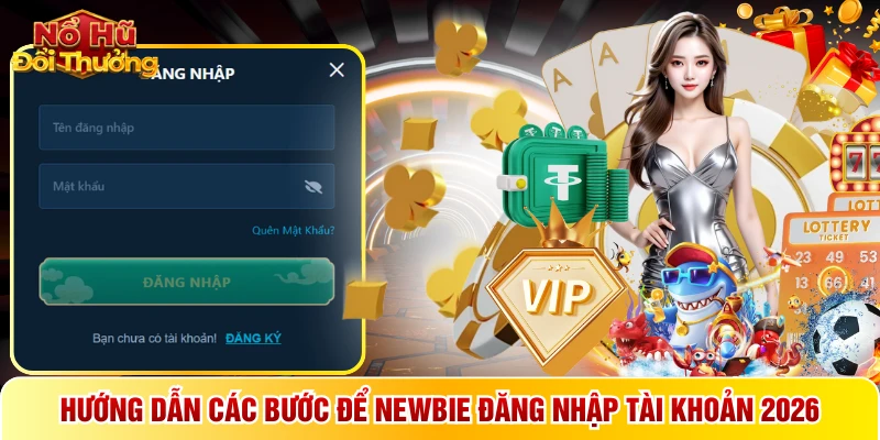 Hướng dẫn các bước để newbie đăng nhập tài khoản 2026