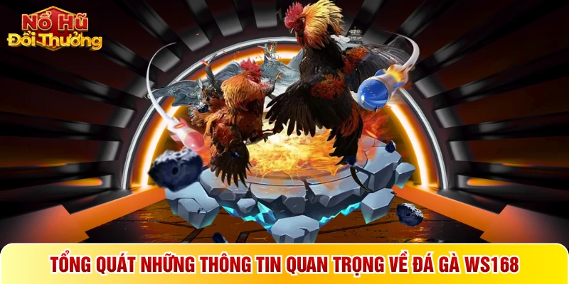 Tổng quát những thông tin quan trọng về đá gà WS168